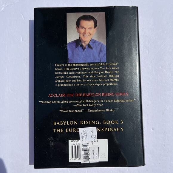 The Europa Conspiracy Babylon Rising Book 3 Hardcover Tim LaHaye Bob Phillips - Picture 6 of 7